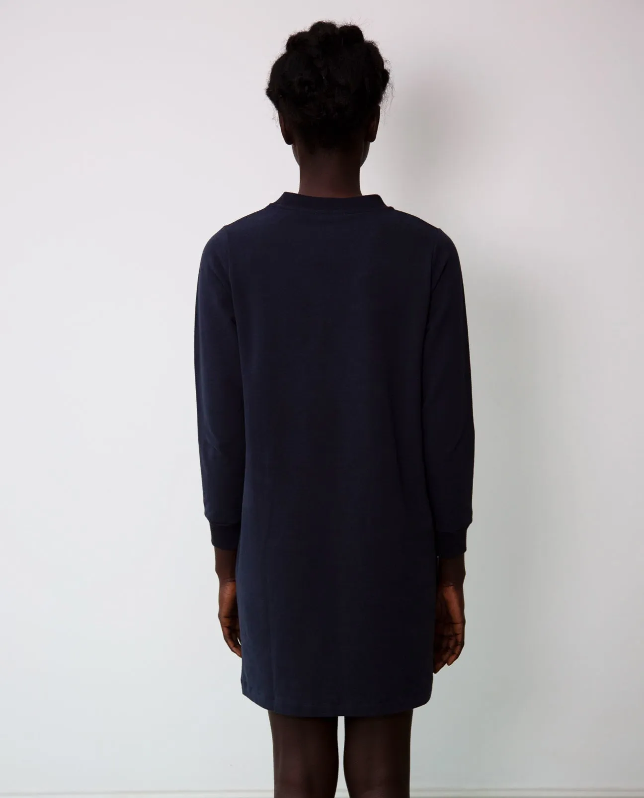 Alexis Organic Cotton Dress In Navy