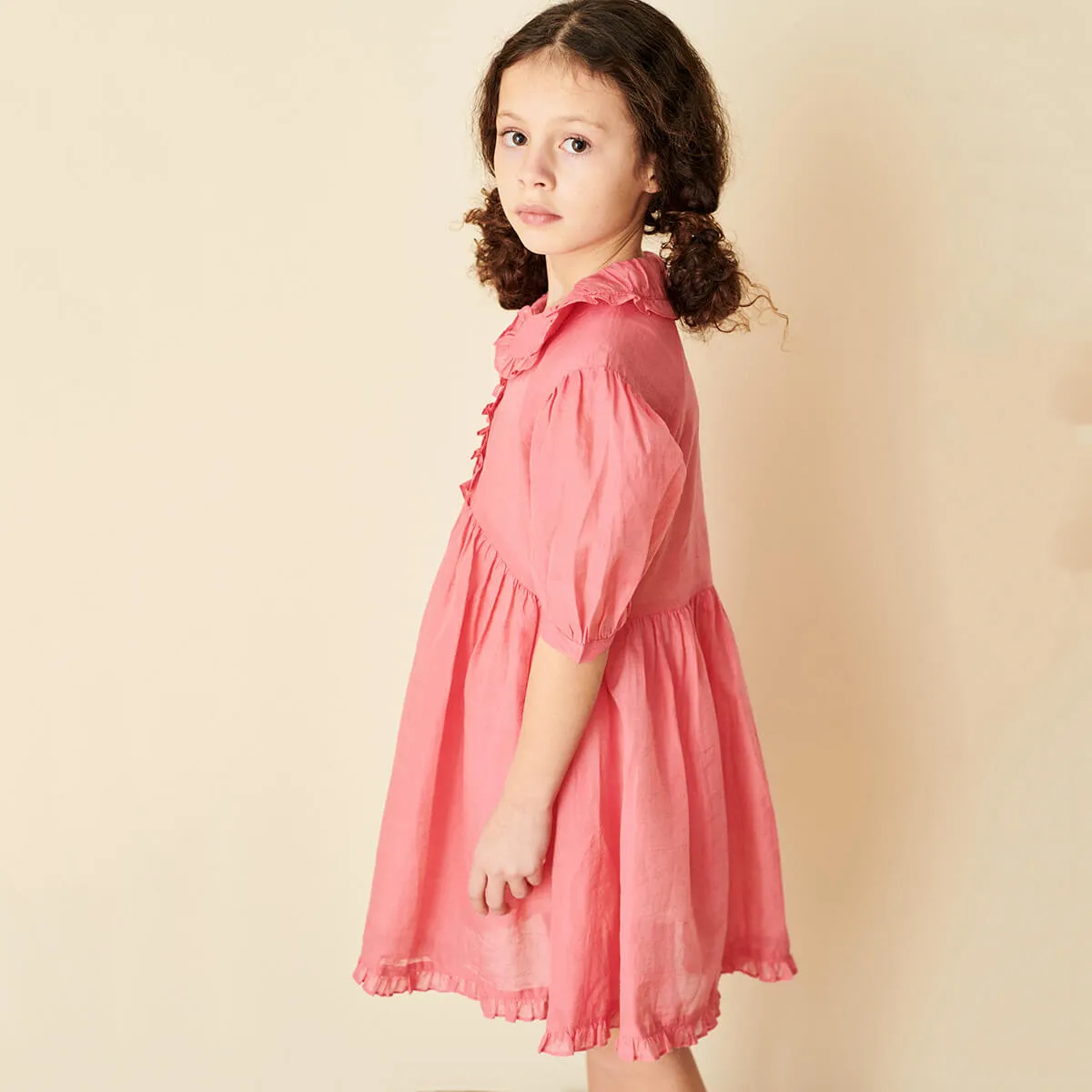 Angelica Dress in Watermelon by Caramel - Last Ones In Stock - 6-8 Years