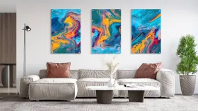 Art Pattern Set of 3 Prints Modern Wall Art Modern Artwork