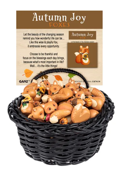 Autumn Joy Fox Token Charm