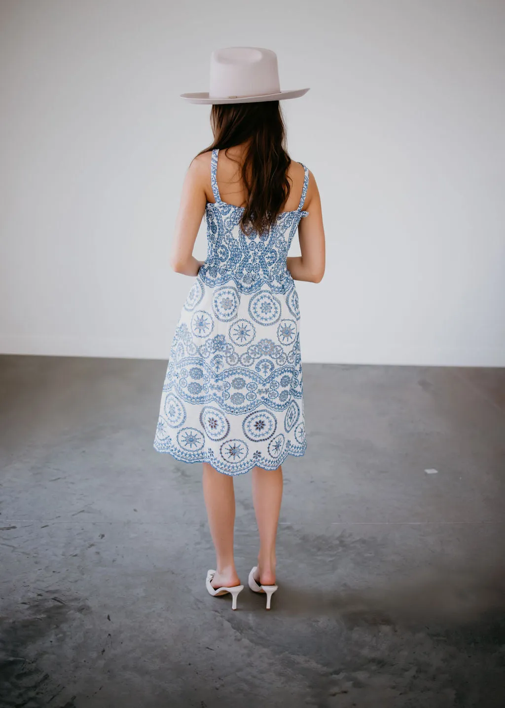 Blakely Embroidered Dress