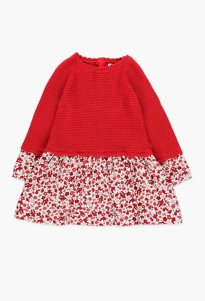 Boboli Dress - Red Floral