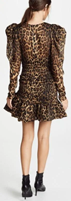 'Borneo' Leopard Dress