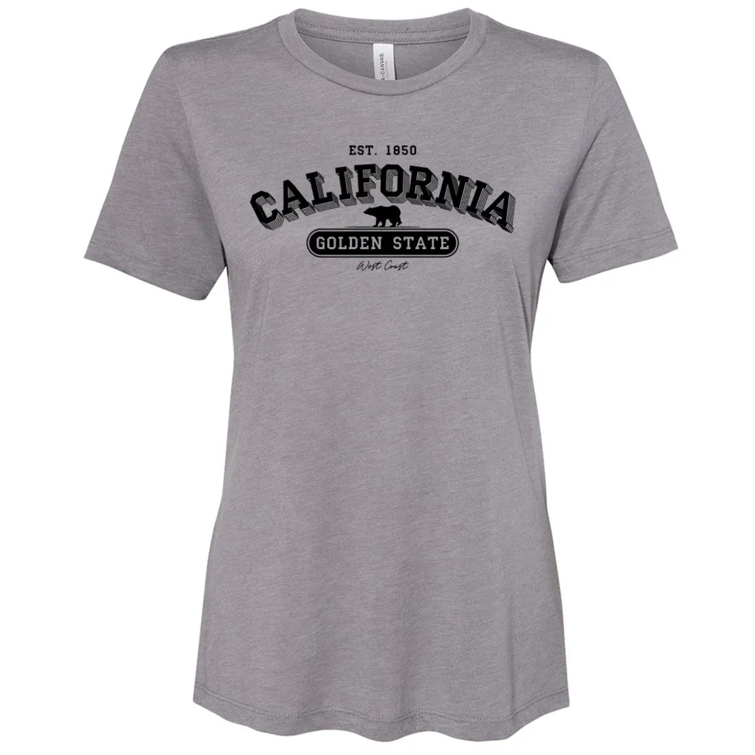 California Golden State 1850 Women's Relaxed Jersey Tee