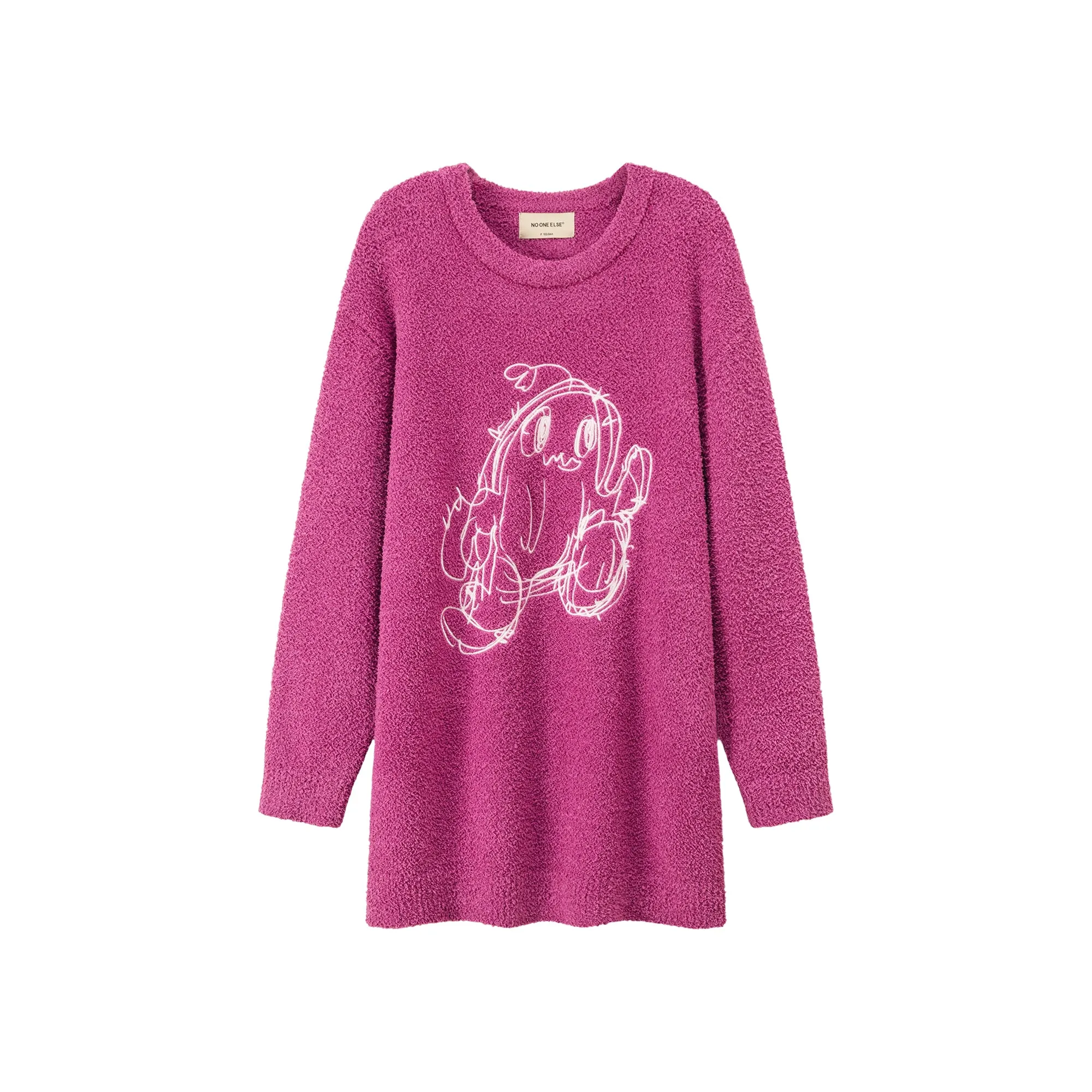 Character Embroidered Fleece Dress