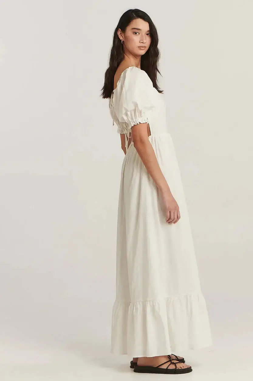 Charlie holiday paris maxi dress - white