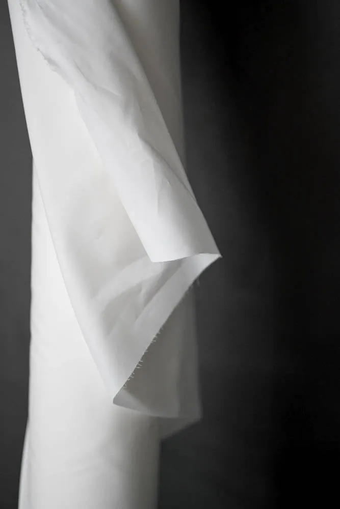 Cotton Percale - White