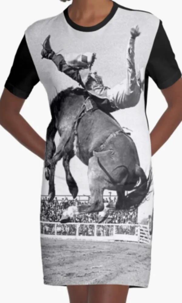 Cowgirl Kim Let'er Buck Boys Tee Dress