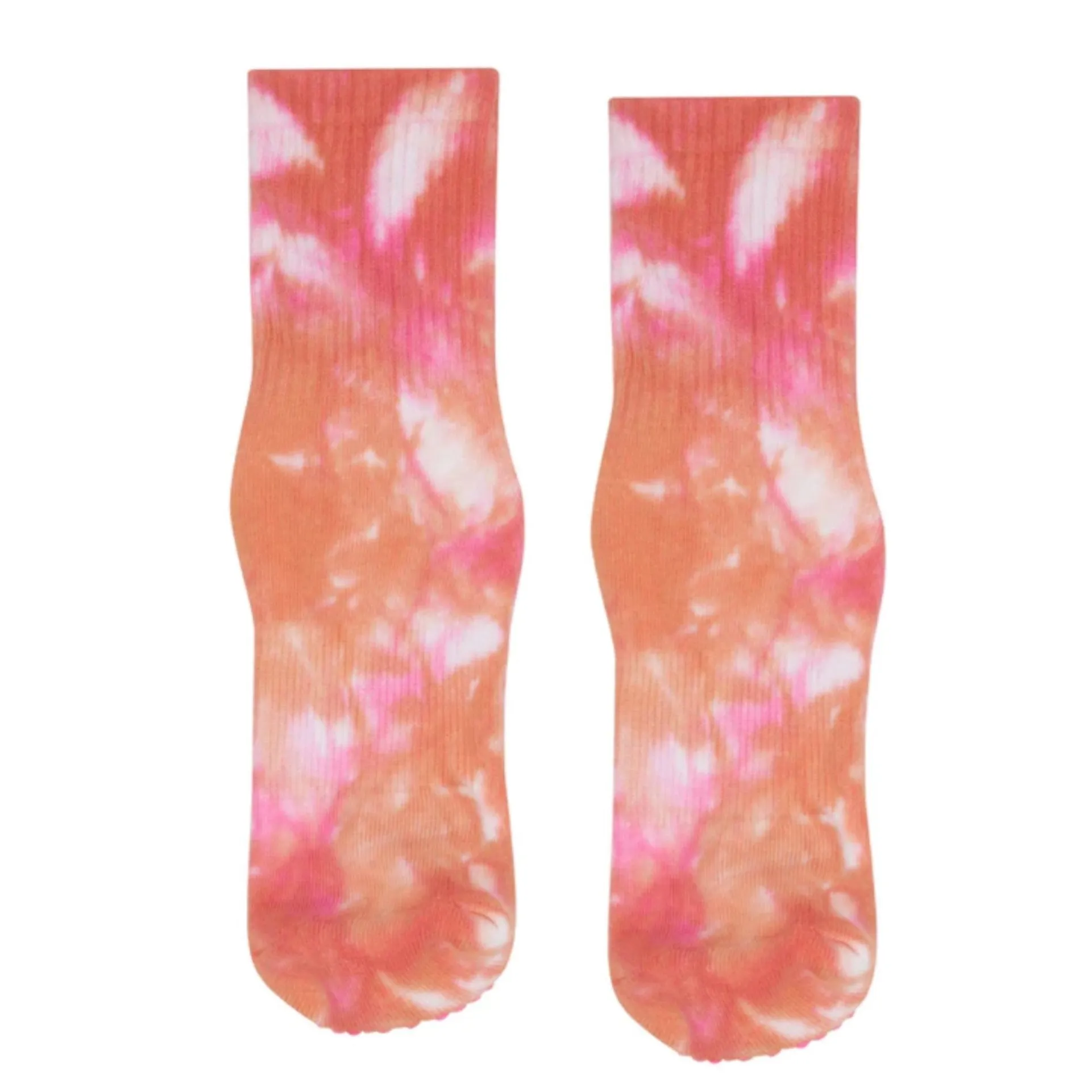 Crew Tie-Dye Grip Socks (Barre / Pilates)