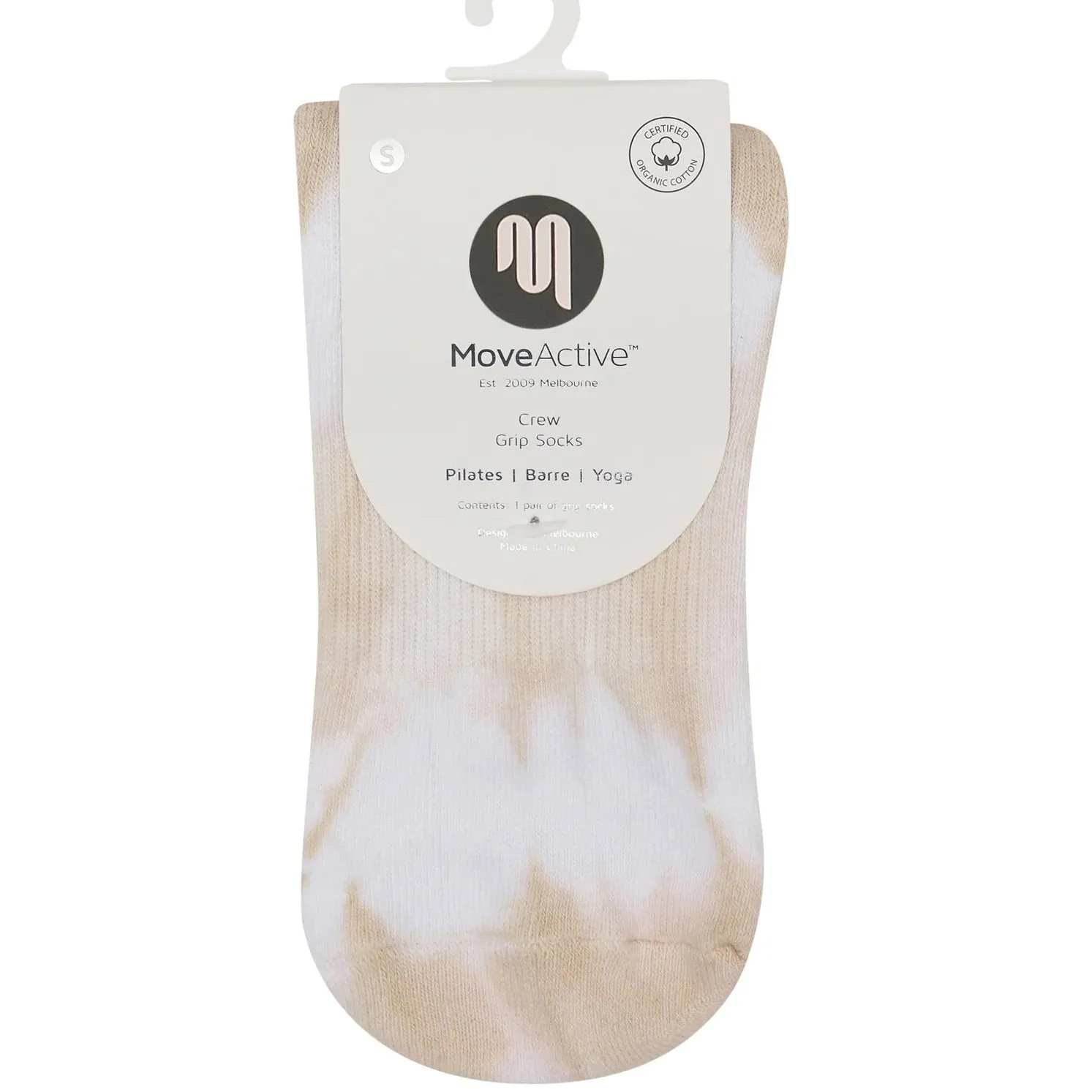 Crew Tie-Dye Grip Socks (Barre / Pilates)