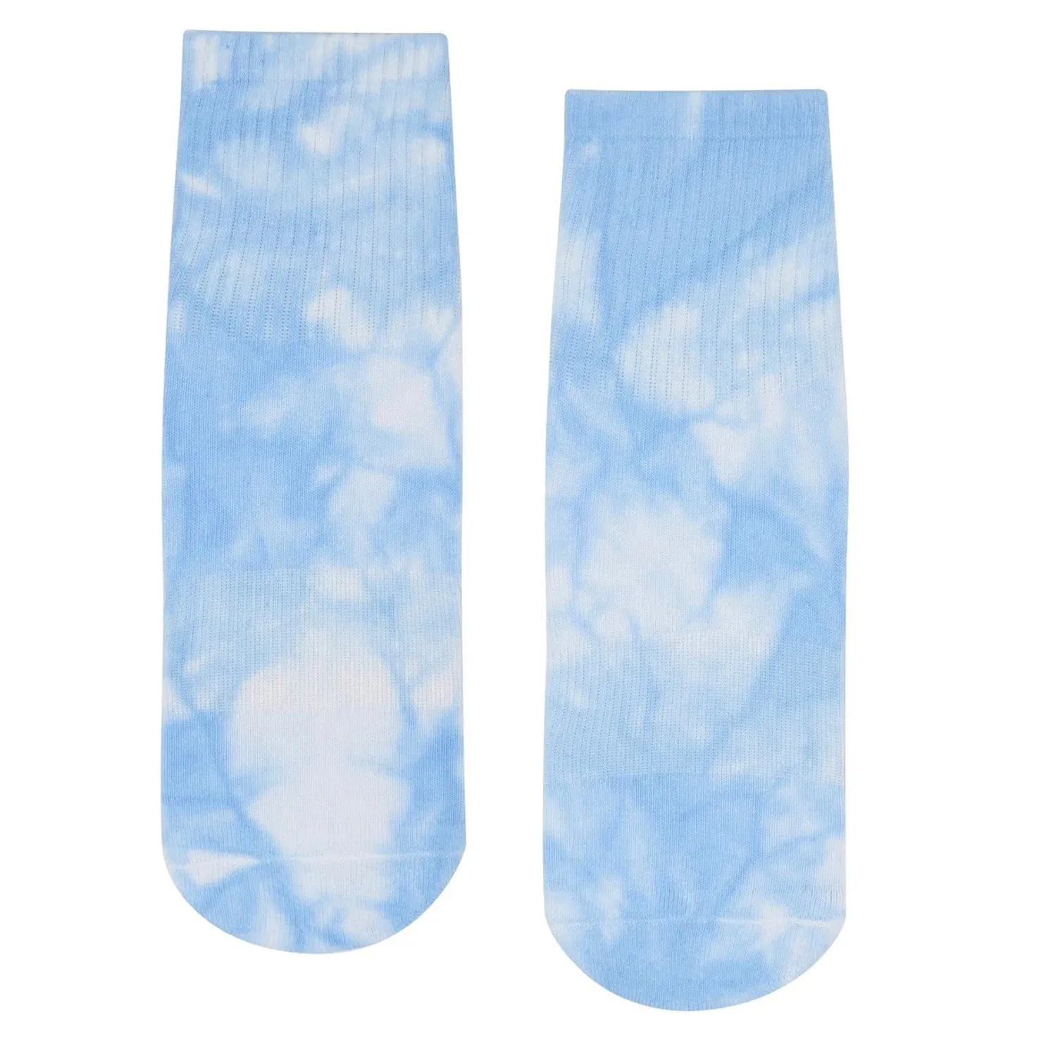 Crew Tie-Dye Grip Socks (Barre / Pilates)