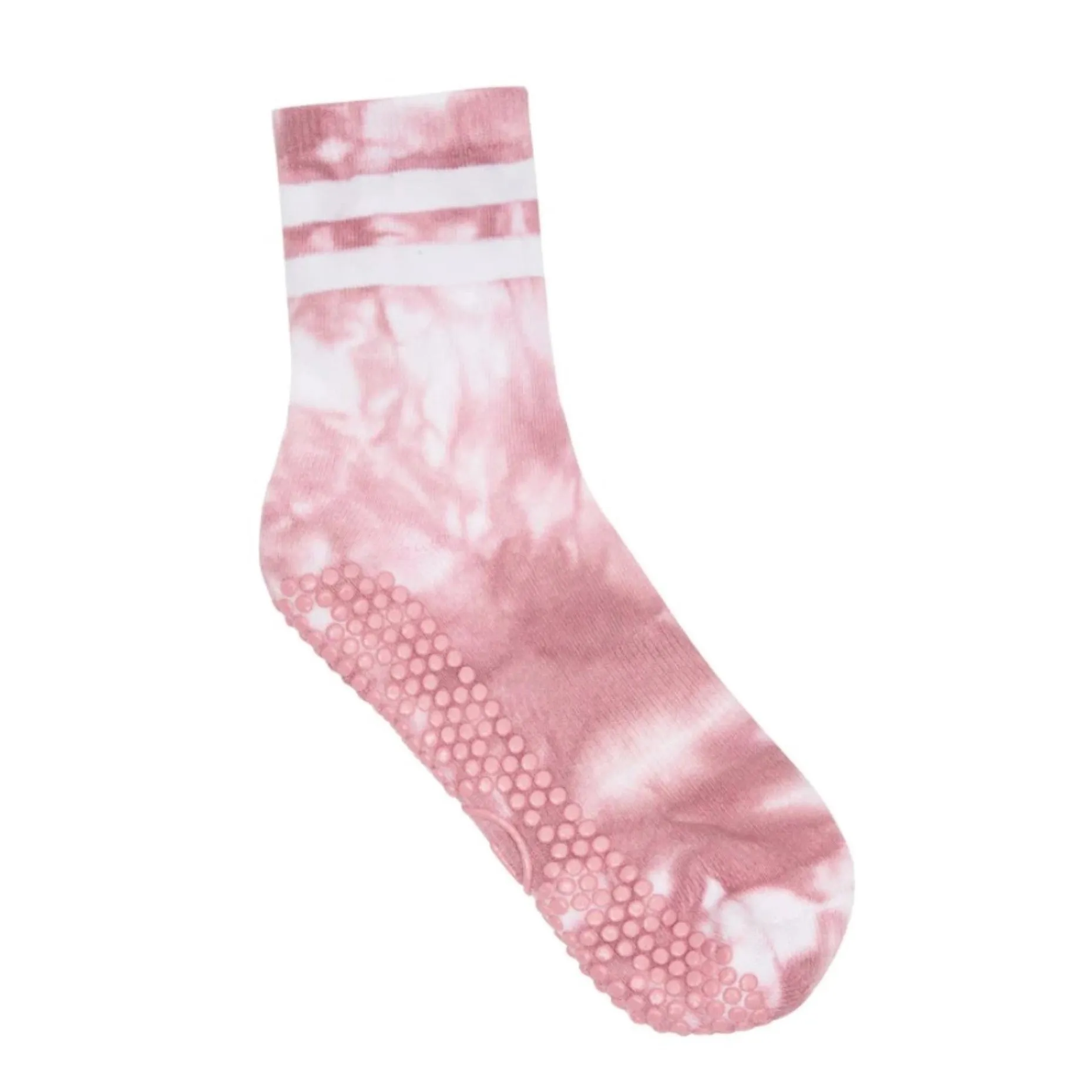 Crew Tie-Dye Grip Socks (Barre / Pilates)