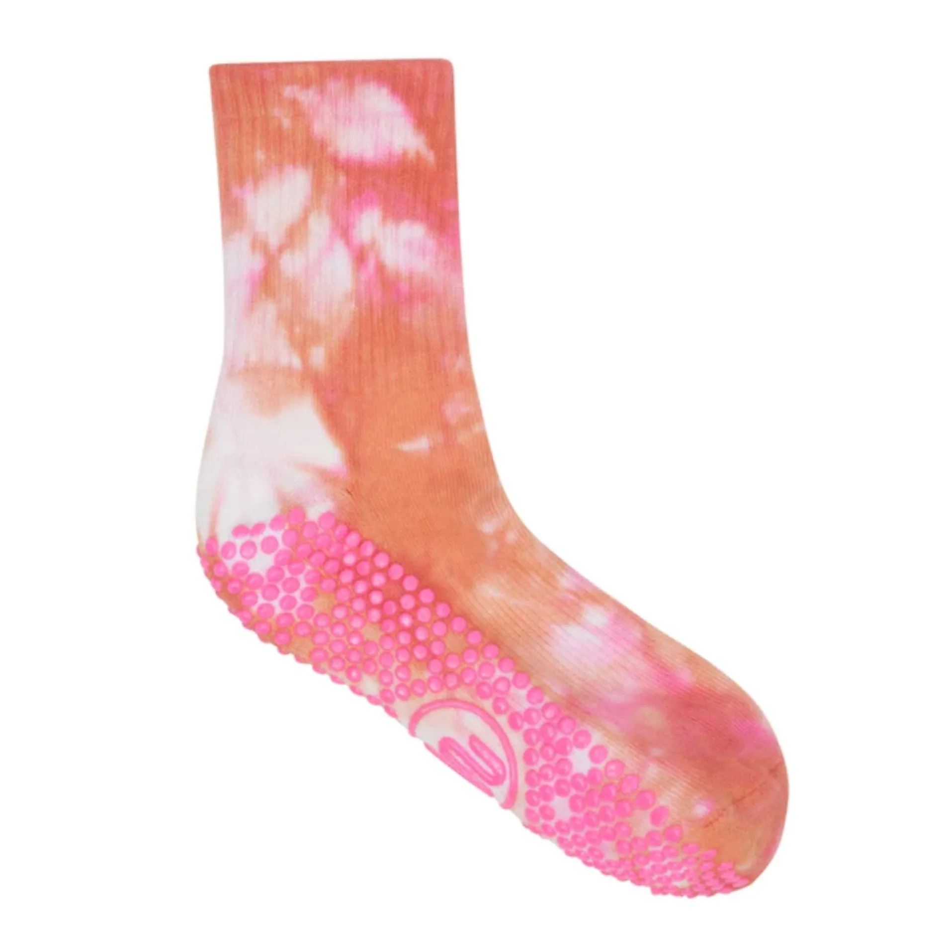 Crew Tie-Dye Grip Socks (Barre / Pilates)