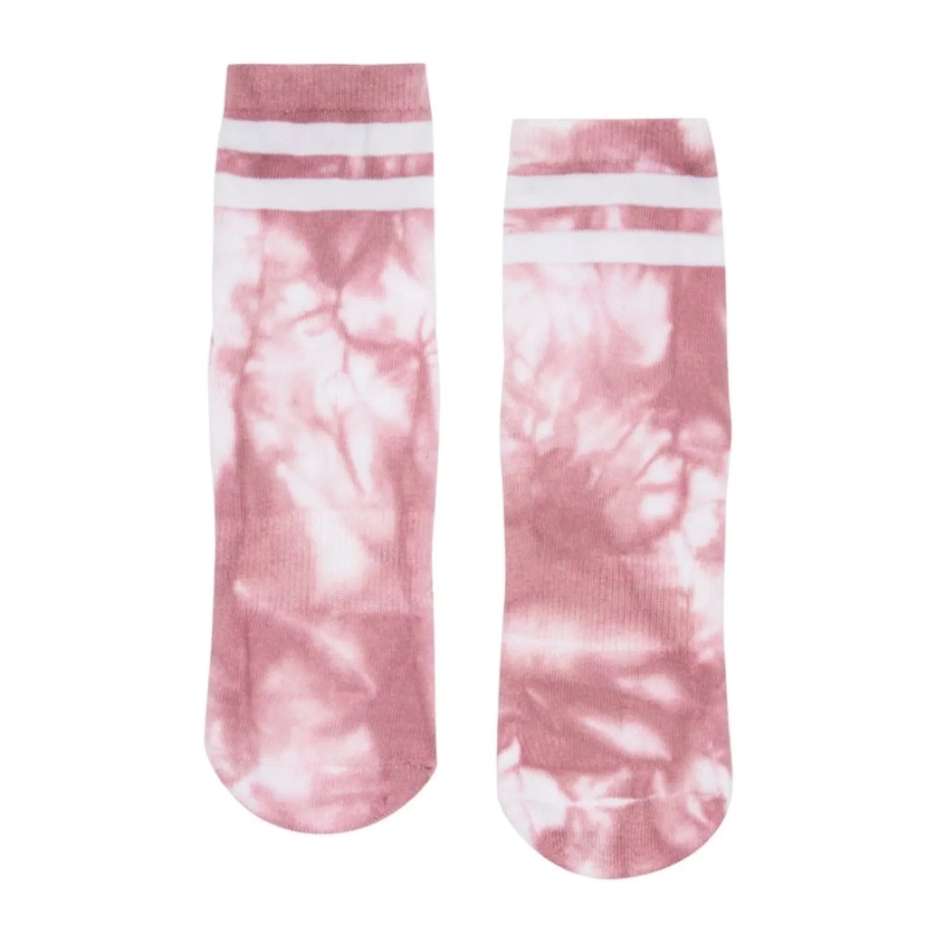 Crew Tie-Dye Grip Socks (Barre / Pilates)