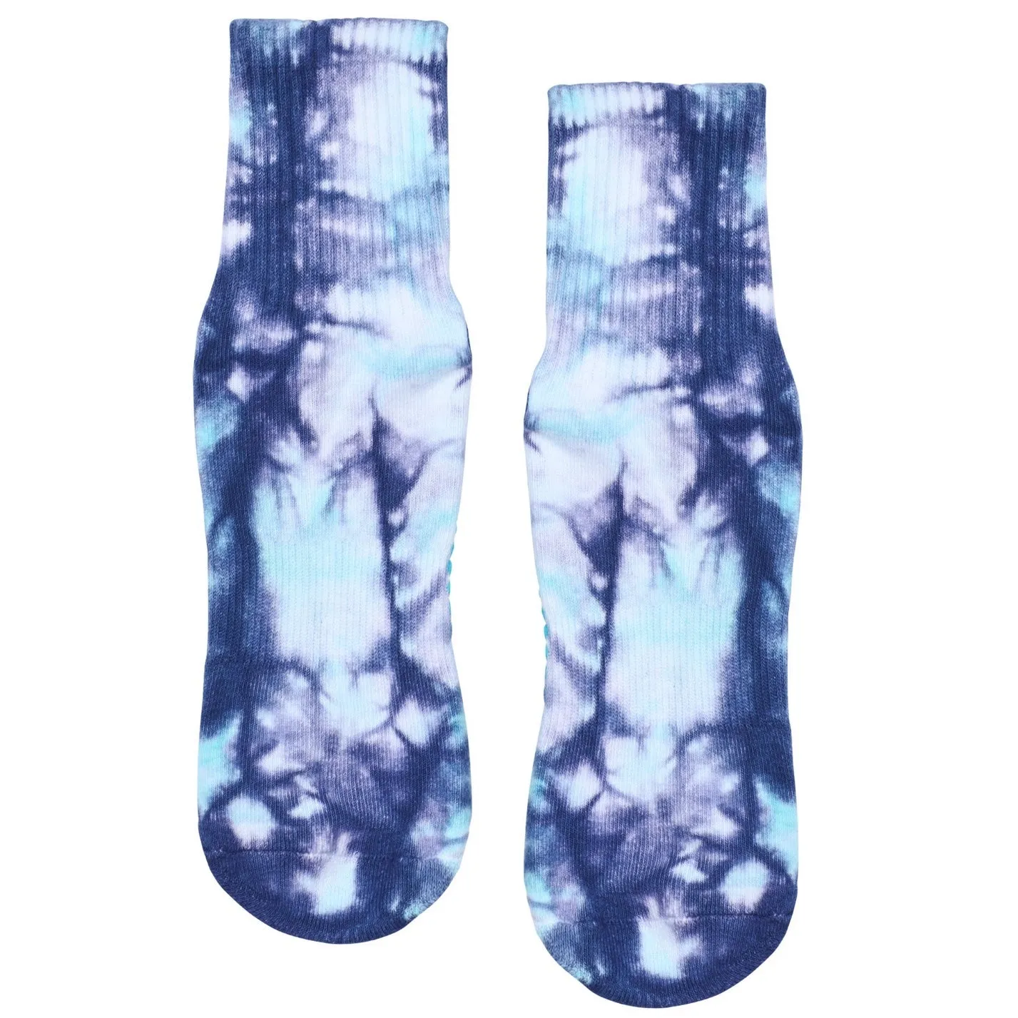 Crew Tie-Dye Grip Socks (Barre / Pilates)