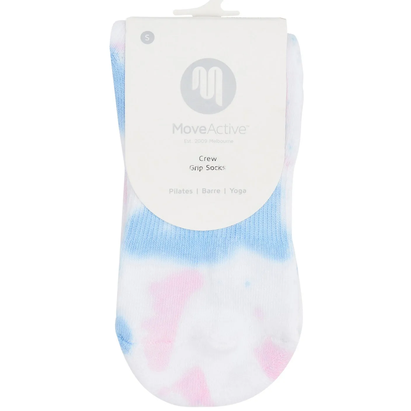 Crew Tie-Dye Grip Socks (Barre / Pilates)