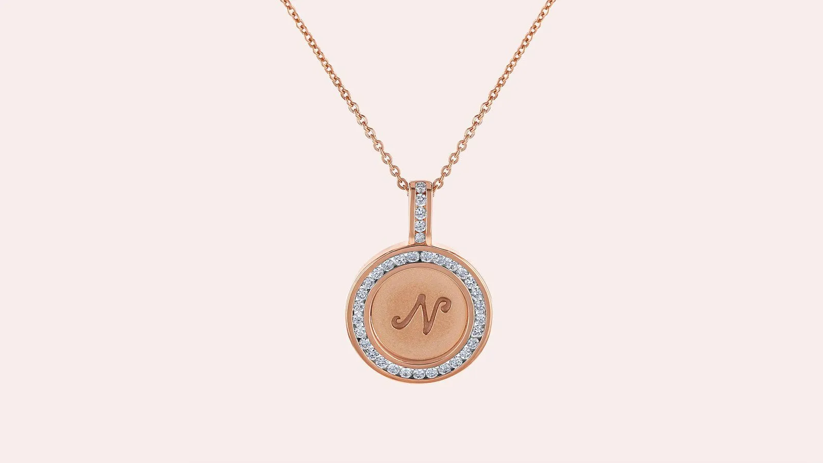 Custom Letter Necklace without the 18k Gold Chain