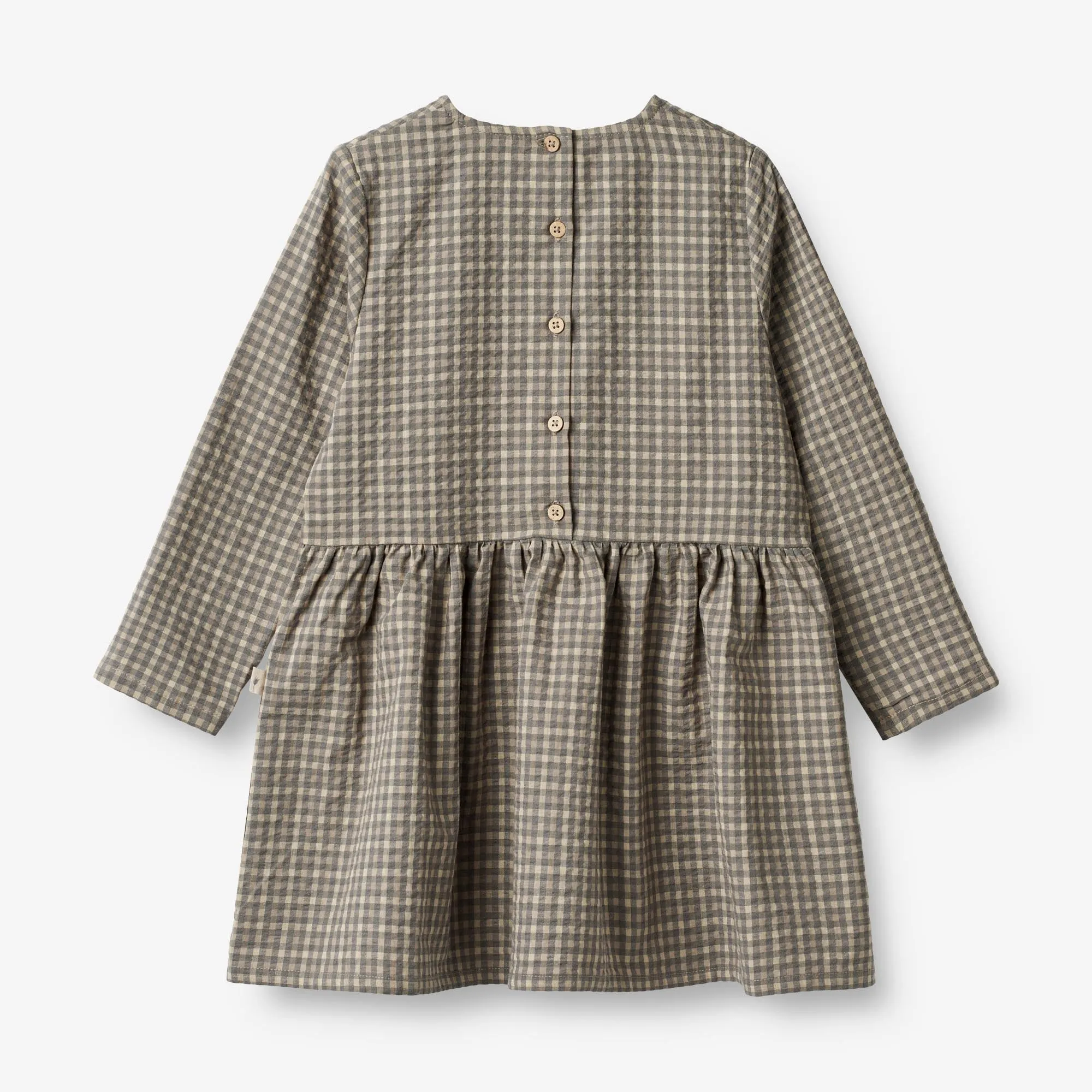 Dress Aima - autumn sky check