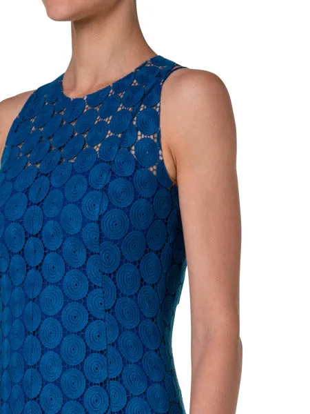 Dress - Blue/Lace