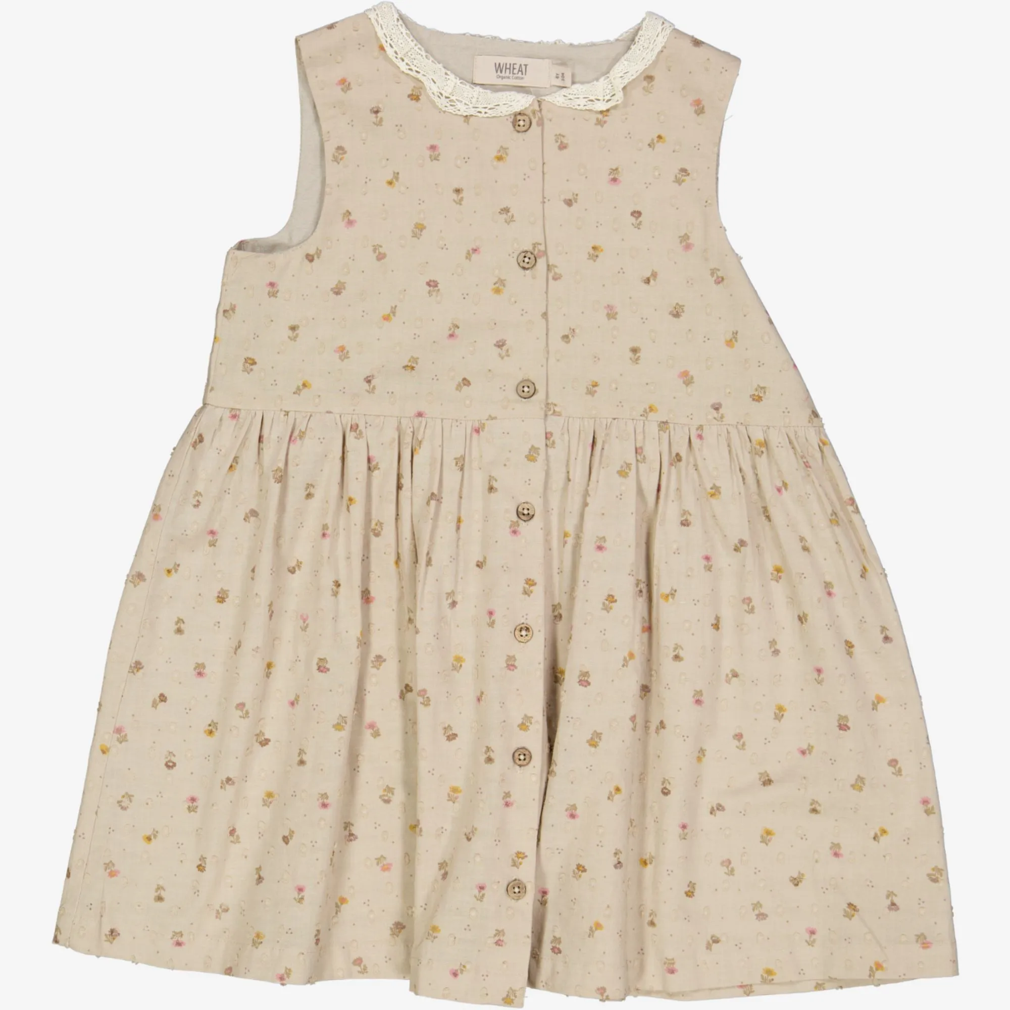 Dress Josephine - fossil flowers dot