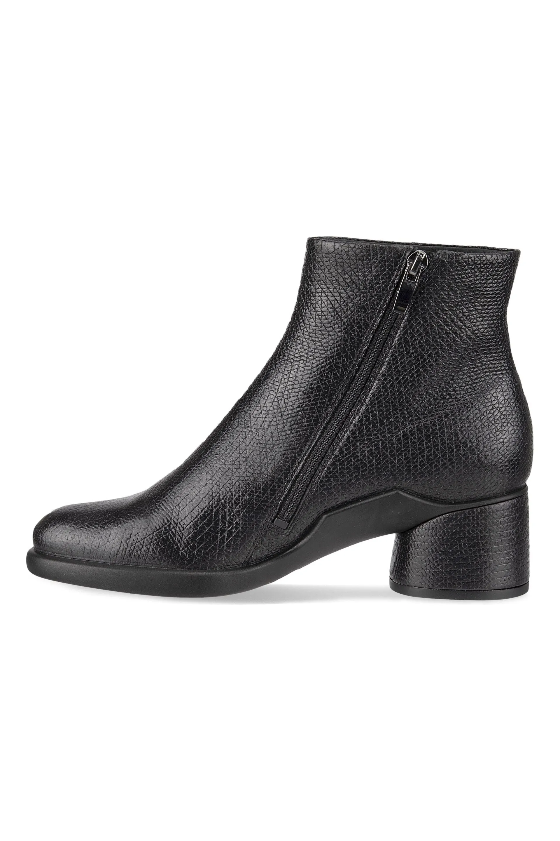 ECCO Sculpted LX 35 Black 222413-11001 Black Croc leather boot