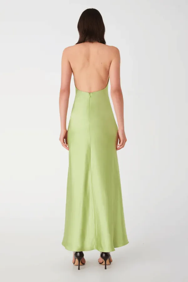 Evianna Gown Bold Lime Green