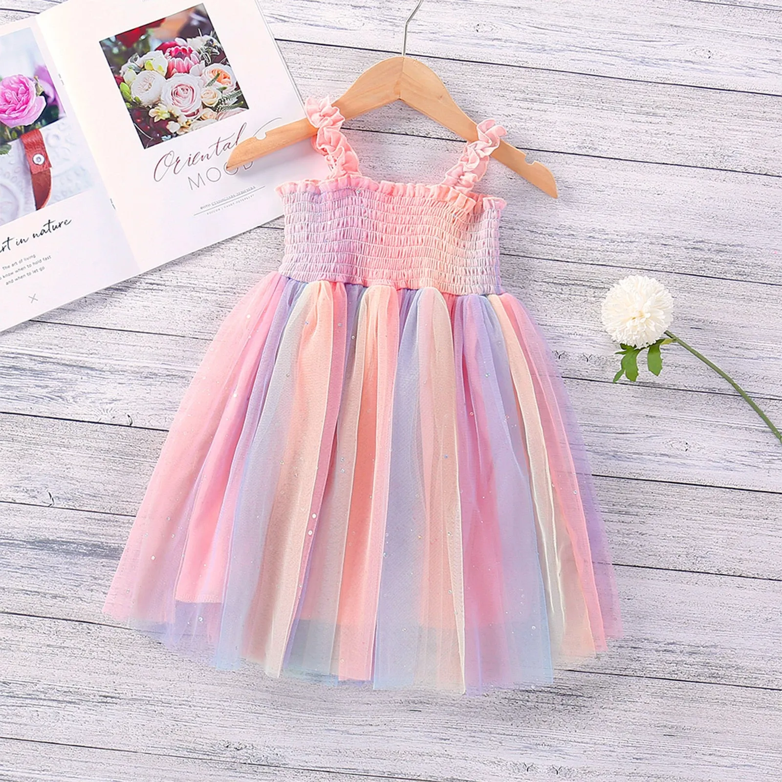 FAIRY Rainbow Tutu Dress