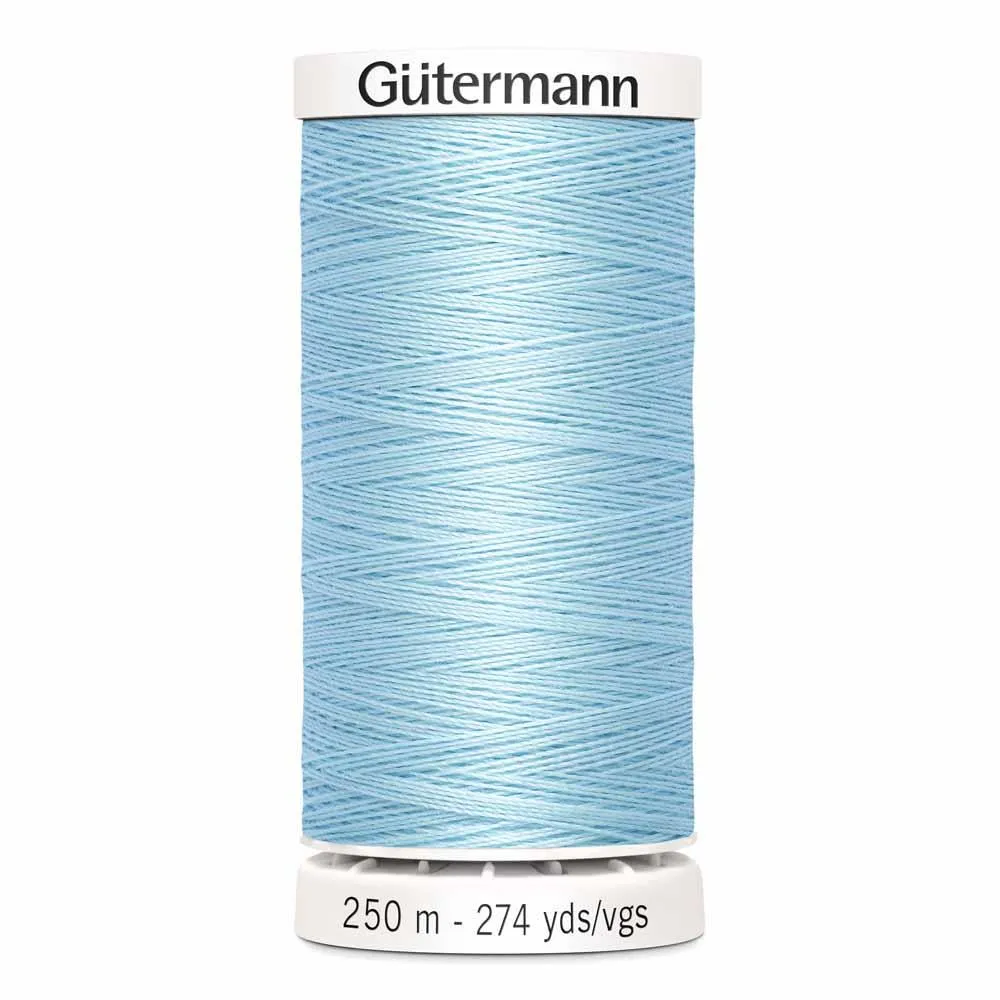 Gutermann Polyester Thread 250m #206 Baby Blue