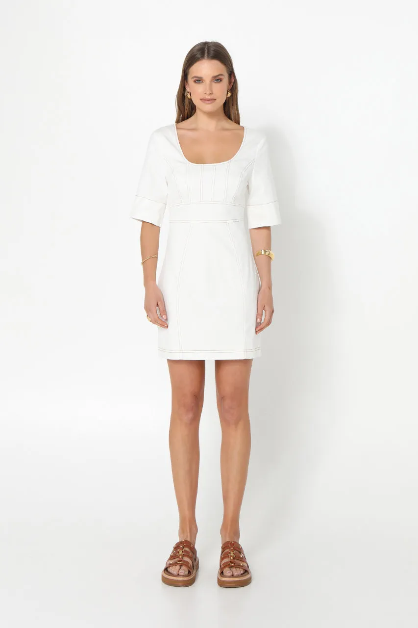 Hattie Dress | White