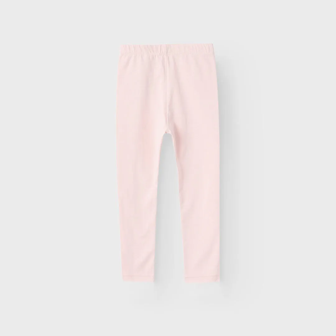 Imported Soft Cotton Light Pink Legging For Girls