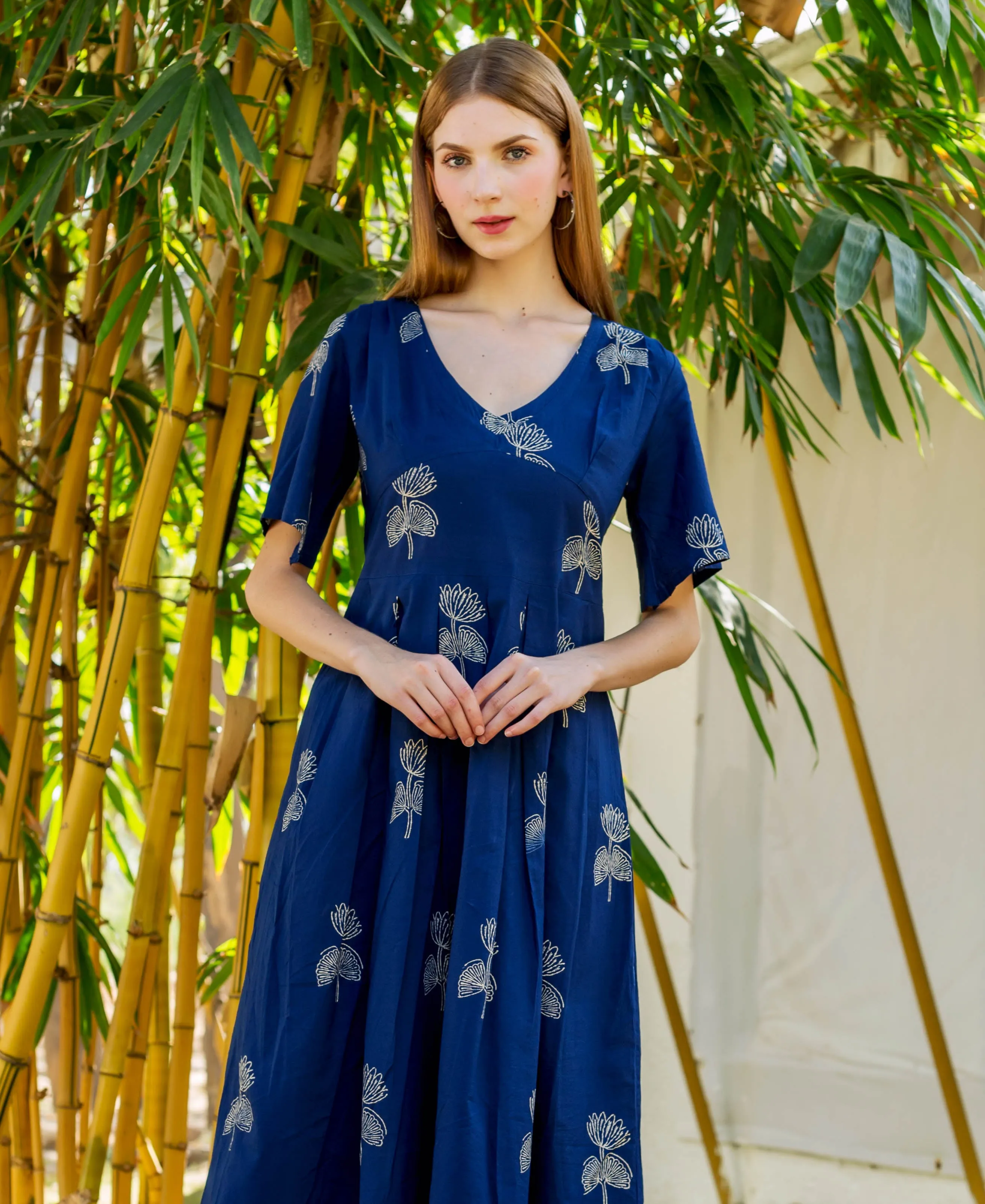 Indigo Ayesha Dress