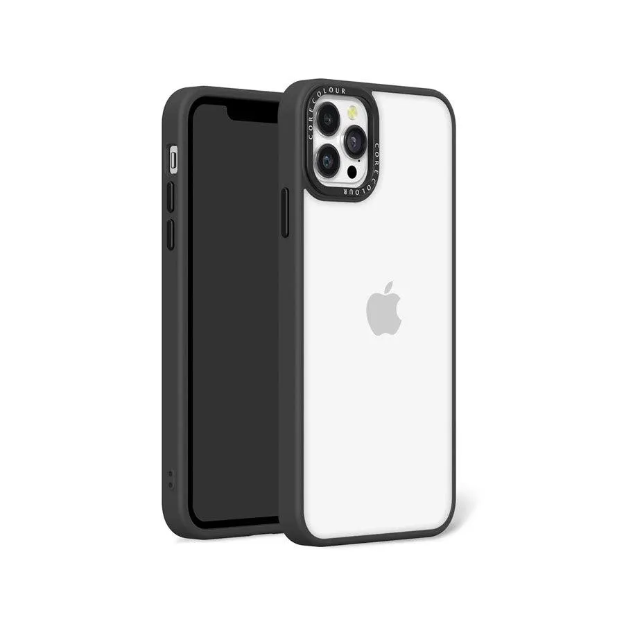 iPhone 11 Pro Max Jet Black Clear Phone Case