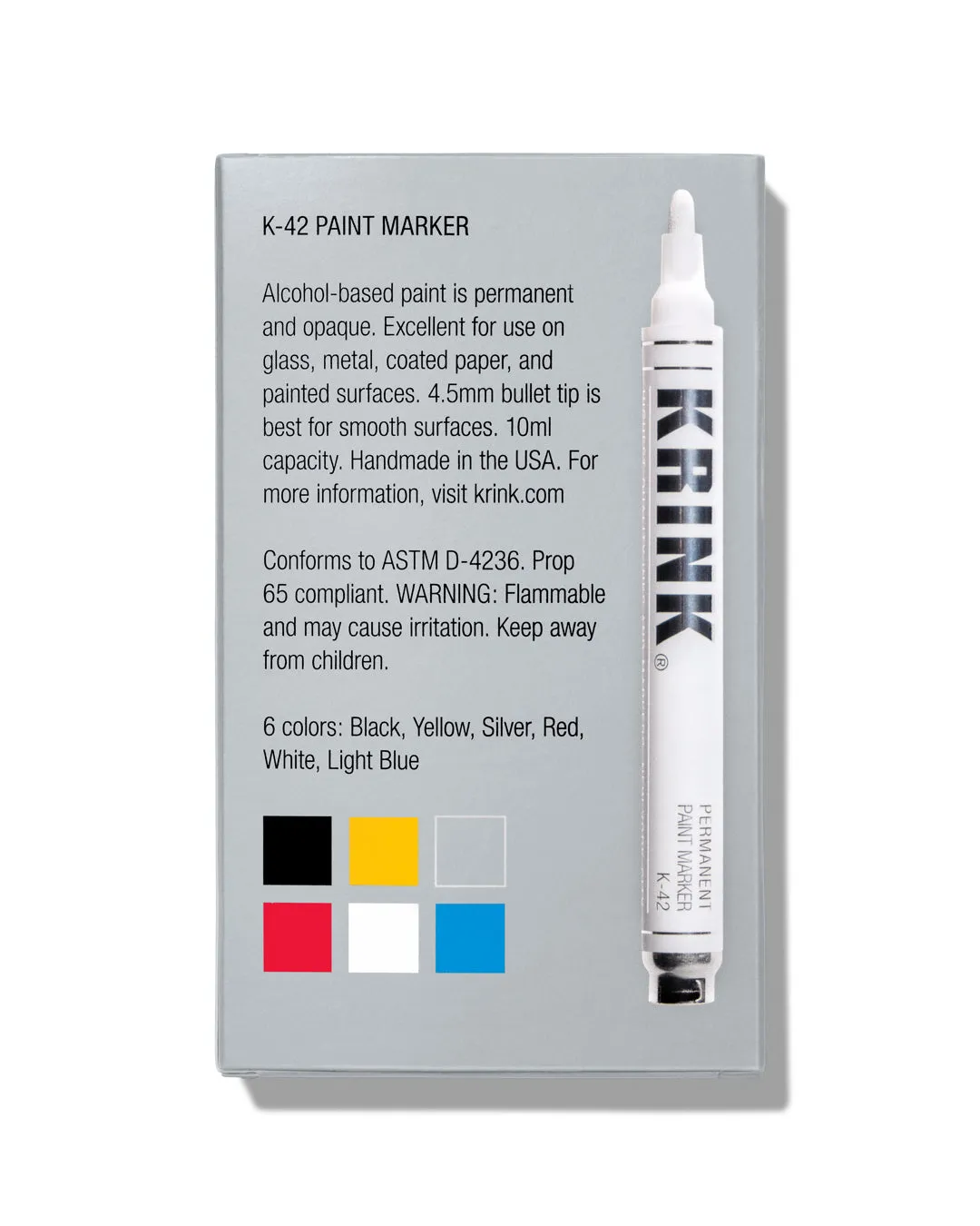 K-42 Paint Markers 6-Pack