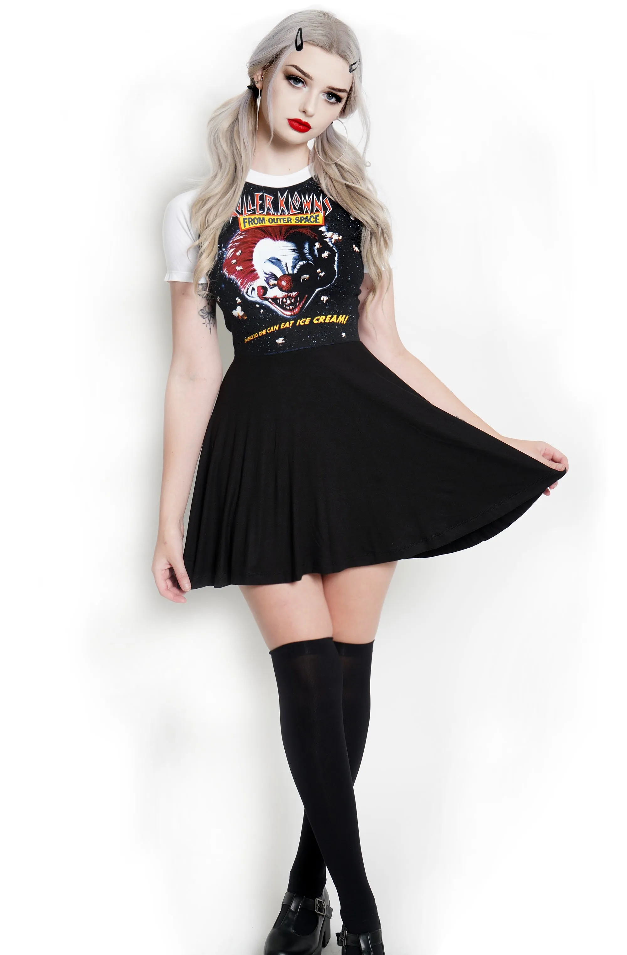 Killer Klowns From Outer Space Baby Doll Dress