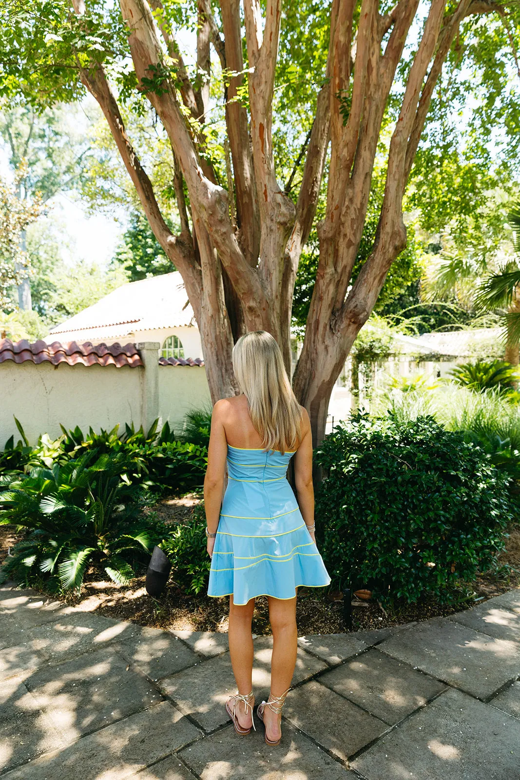 La La Land Mini Dress - Blue