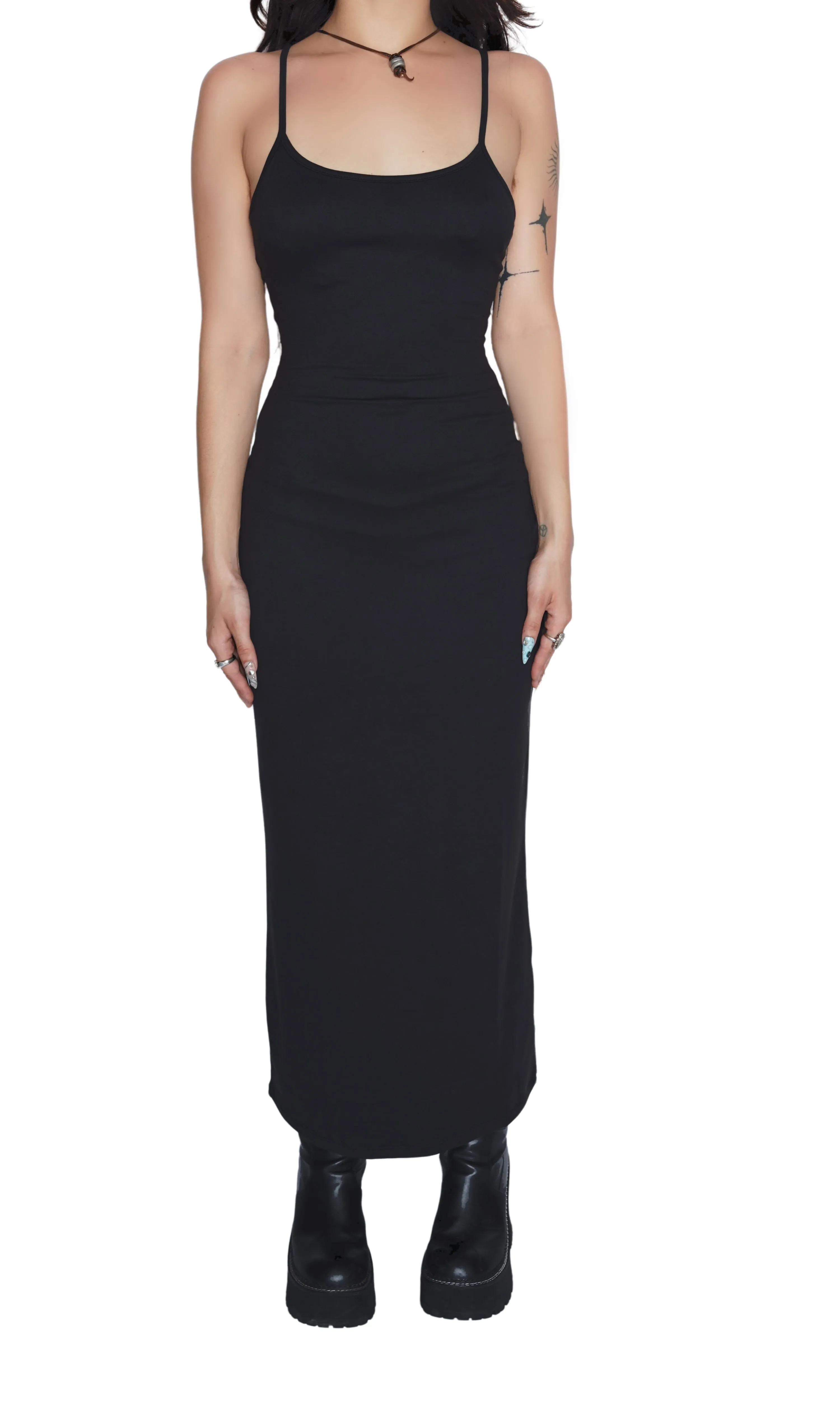 Long Black Maxi Dress