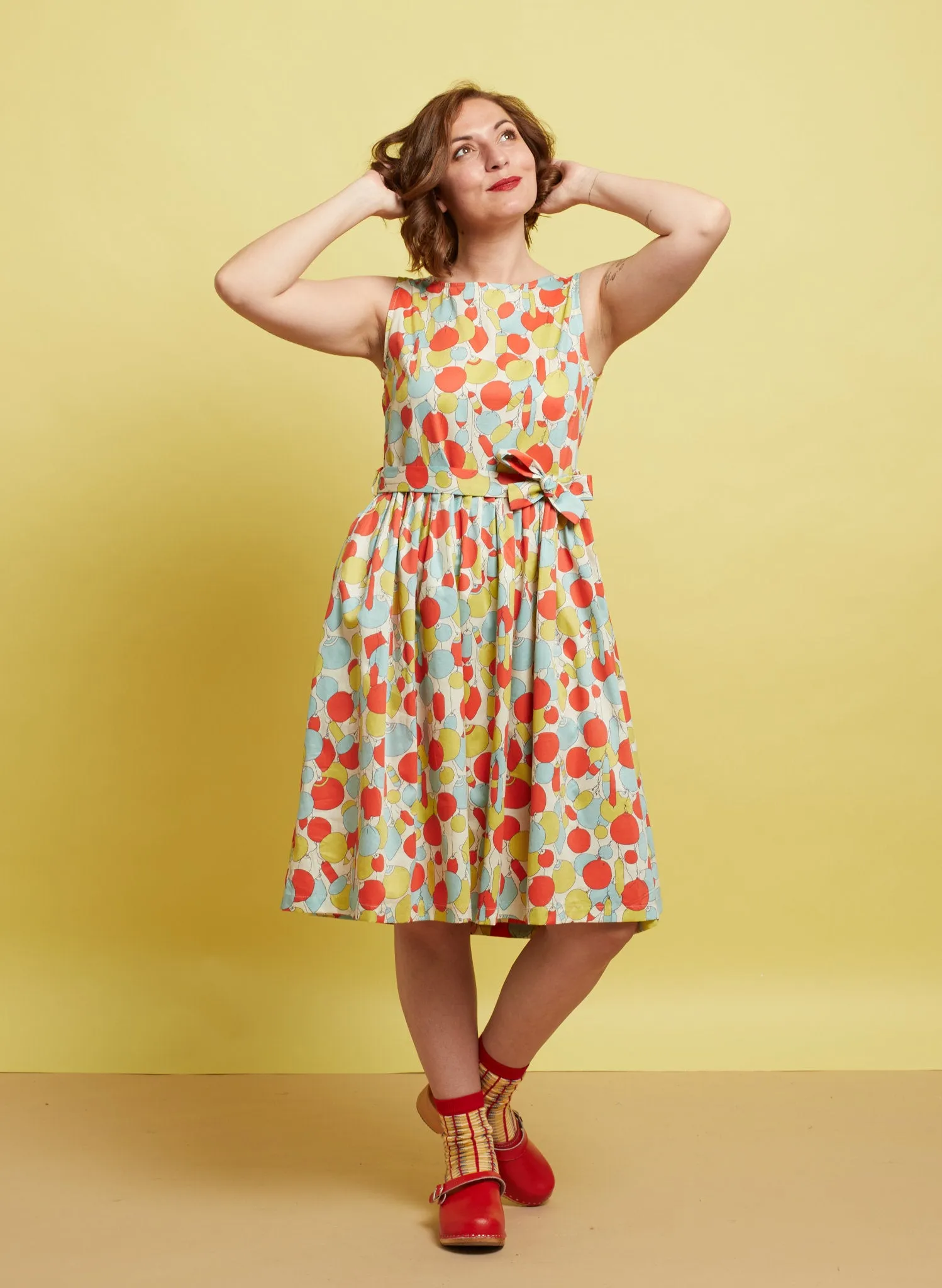 Mabel Dress - Multi Colour Buoys