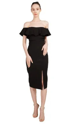 Margo Ponti Dress Black