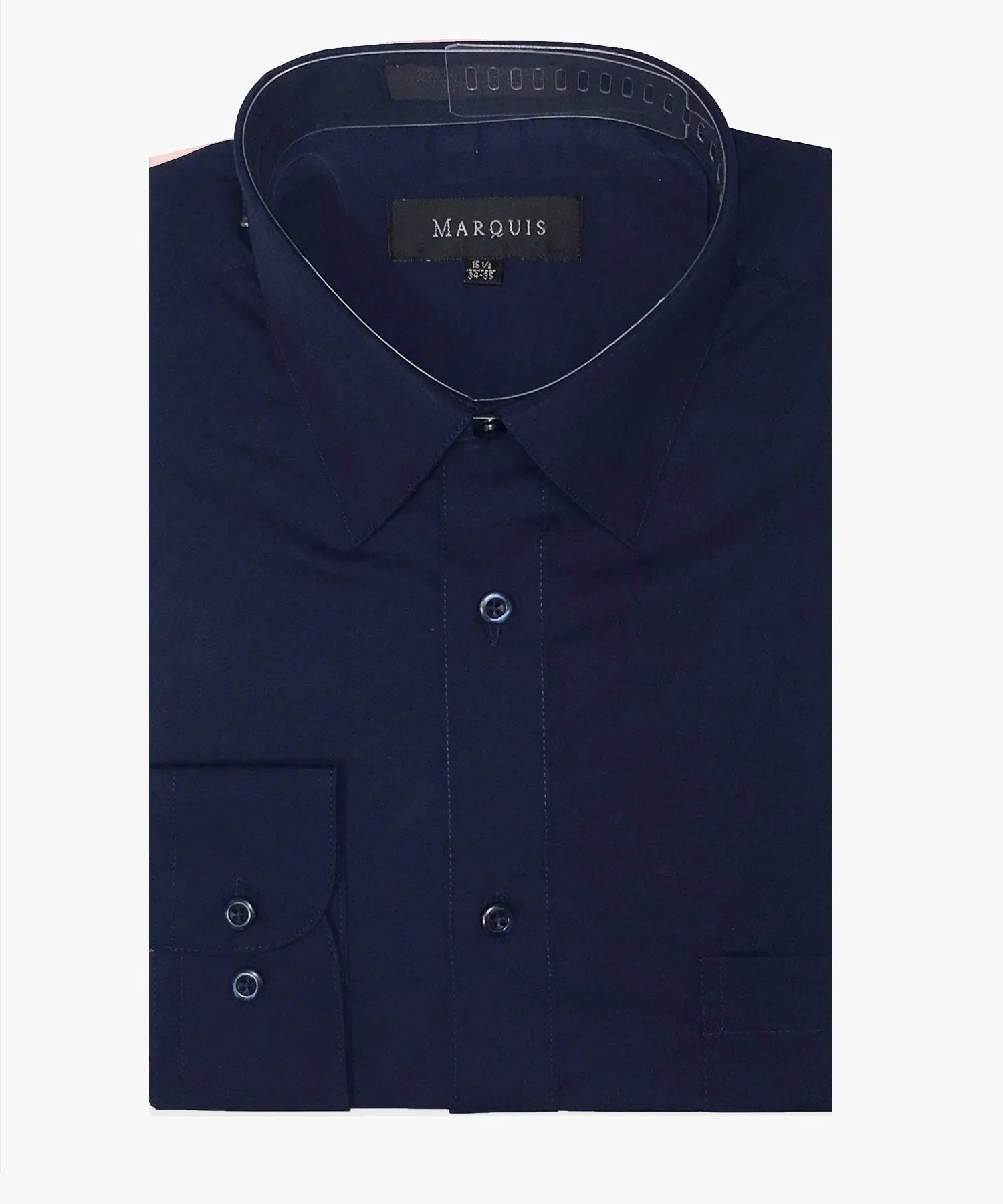 Marquis Modern Fit Dress Shirt - Navy Blue