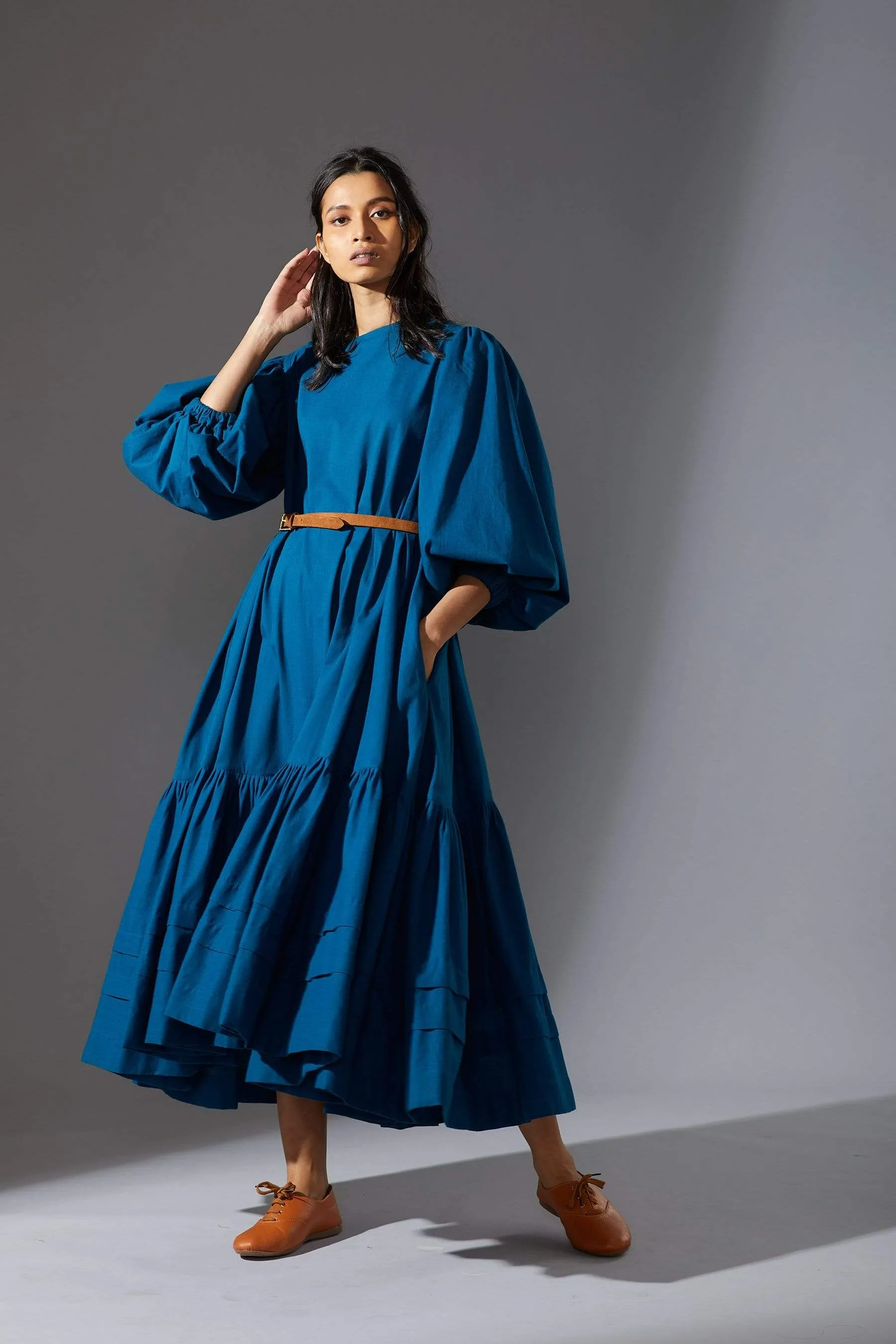 Mati Kaavya Blue Dress