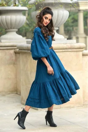 Mati Kaavya Blue Dress