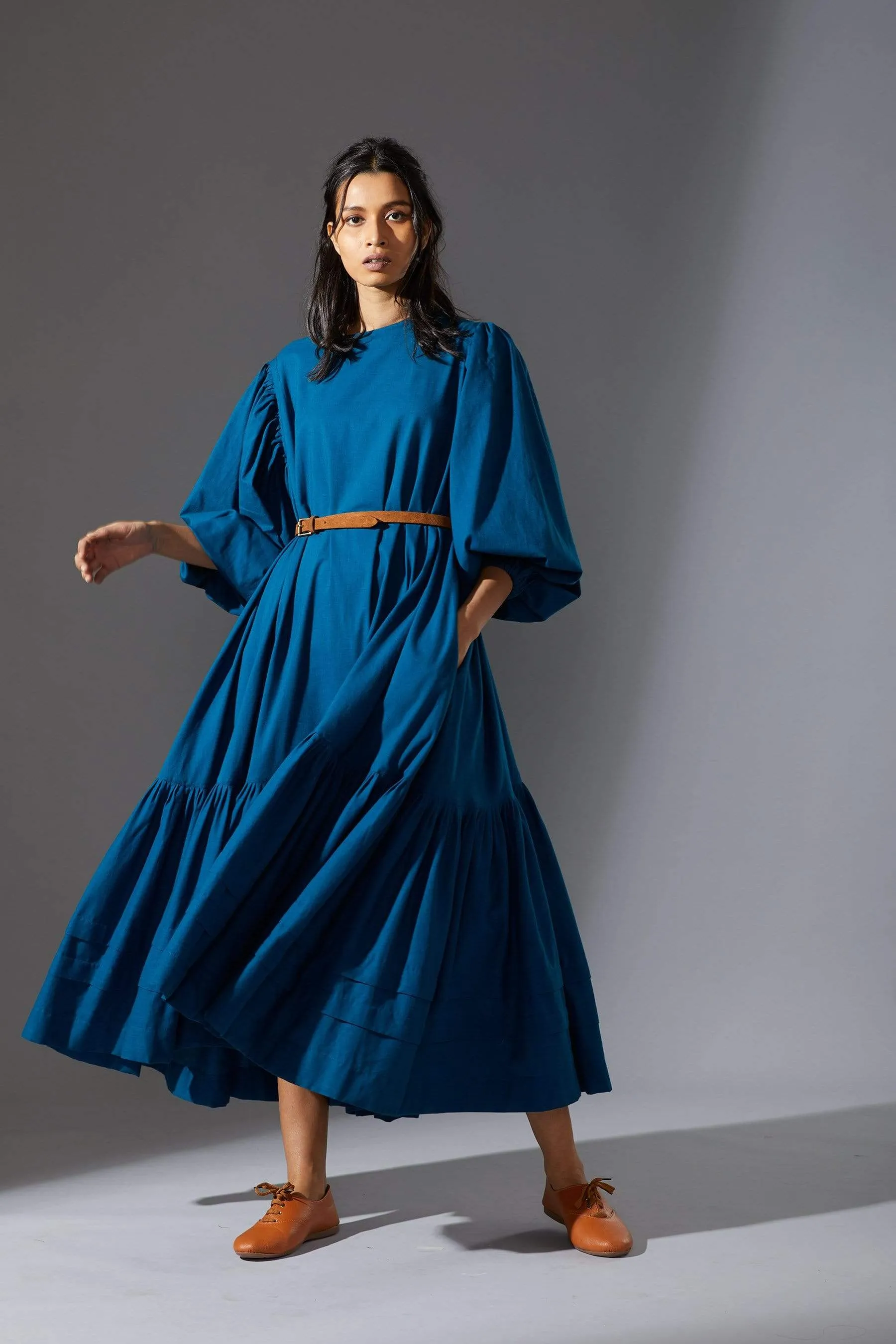 Mati Kaavya Blue Dress