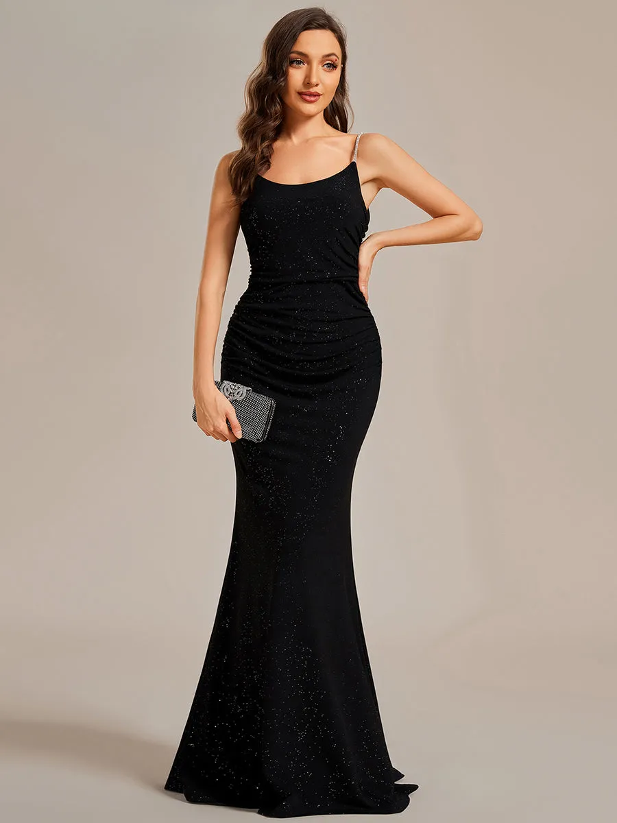 Mermaid Spaghettie Straps Wholesale Evening Dresses