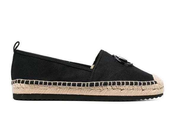 MICHAEL KORS Lenny Canvas Slip-On Espadrille