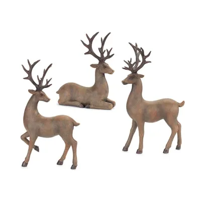 Natural Deer Figurines