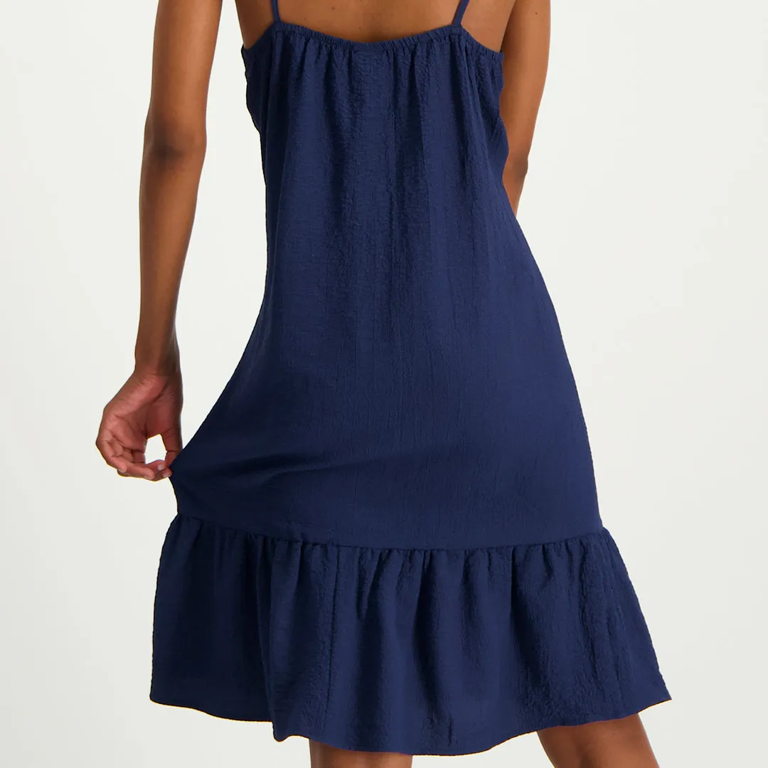 Navy Strappy Dress