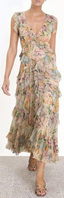 'Ninety-Six' Flutter Dress