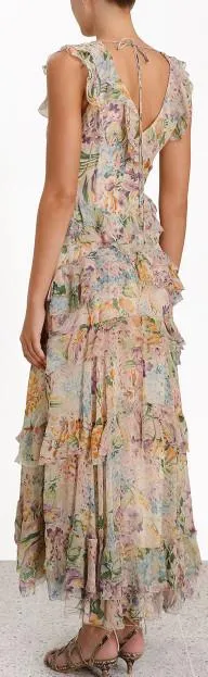 'Ninety-Six' Flutter Dress