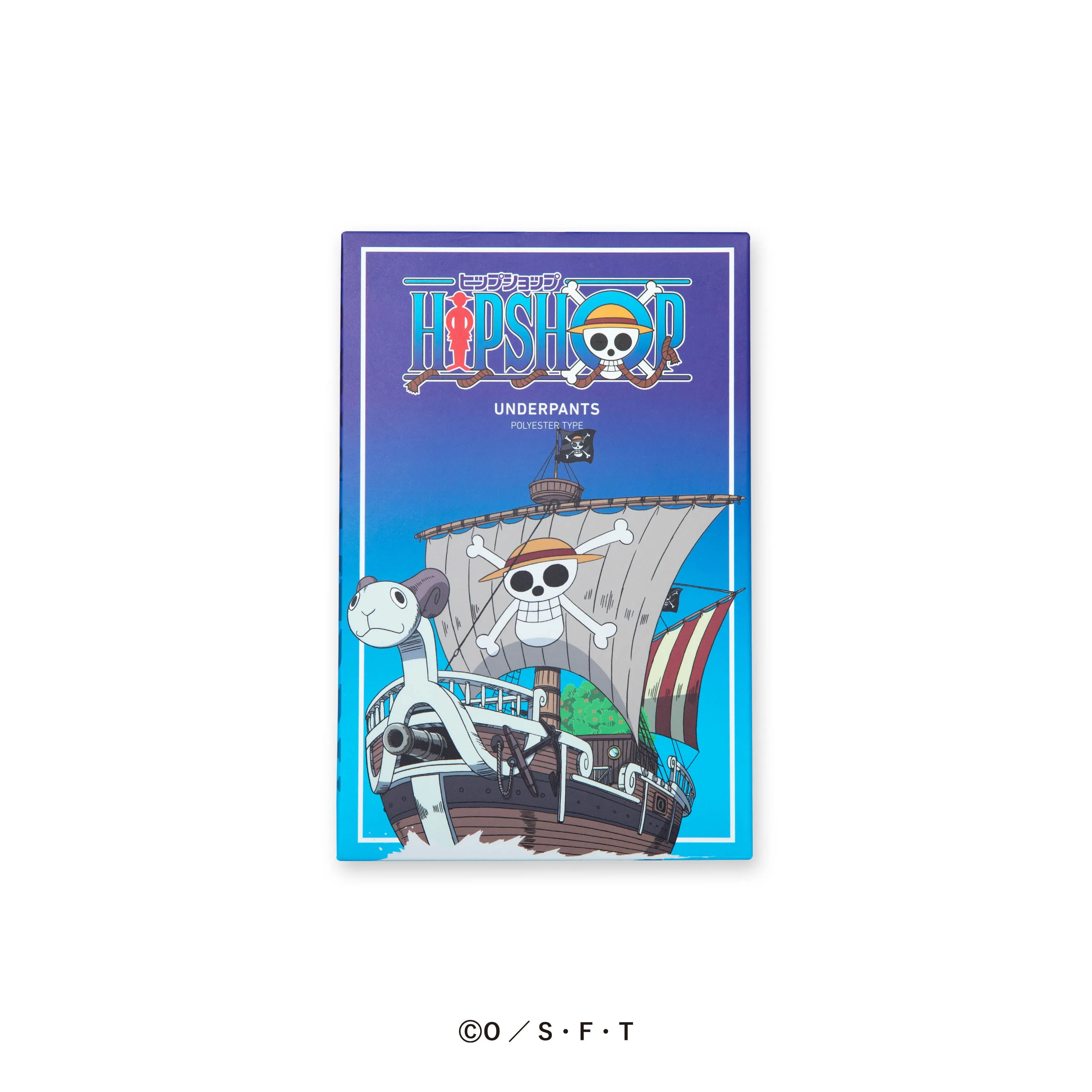 ＜ONE PIECE＞No.011 GOING MERRY/ゴーイング・メリー号 ワンピース アンダーパンツ メンズ/レディース/ユニセックス ポリエステルタイプ ボクサーパンツ