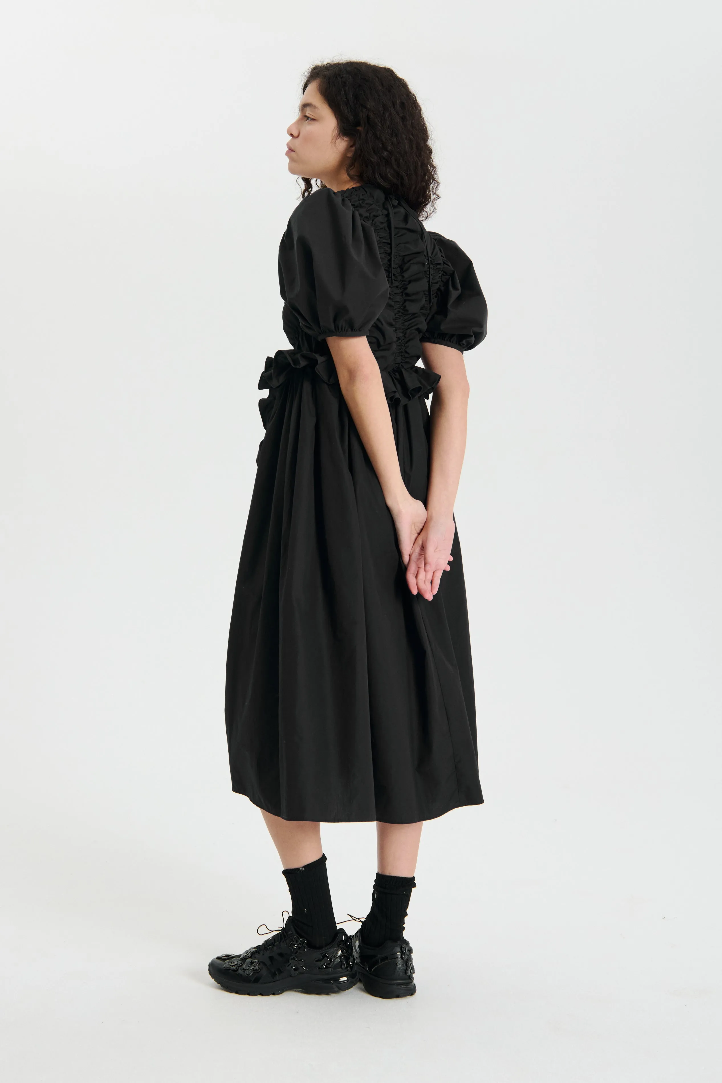 ORIELLA | DRESS COTTON BLACK